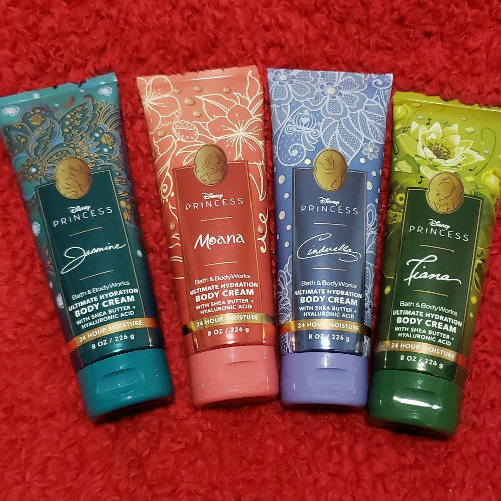 Disney Princess Body Cream Set